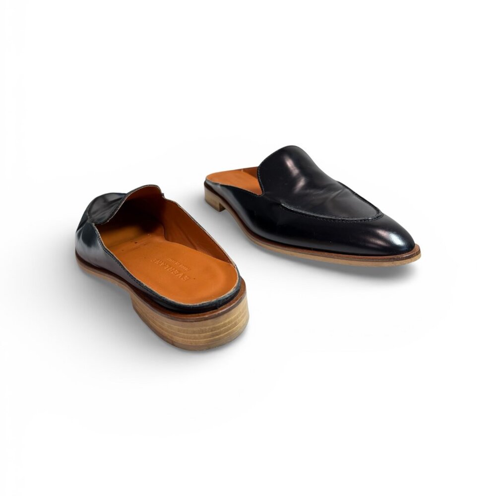 Everlane The Modern Loafer Mule in Black Leather Made in Italy $155 Size 9.5 M - Picture 5 of 8